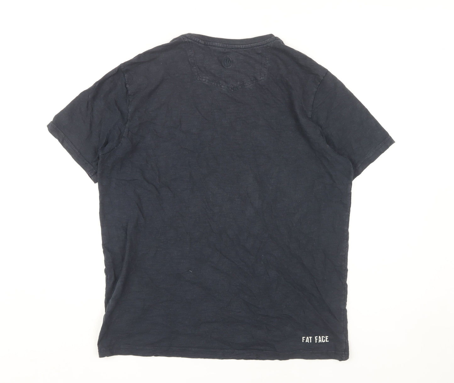Fat Face Men's Black Medium Graphic T-Shirt
