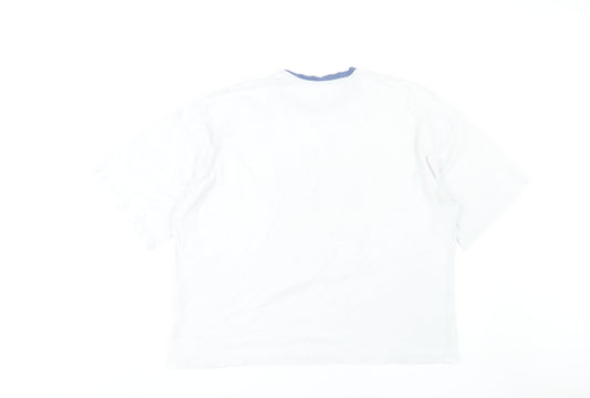 Levi's White Unisex Ringer T-Shirt Art Print Large