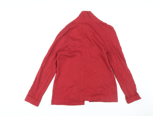 John Baner Women's Red Jacket, Size S, Organic Cotton