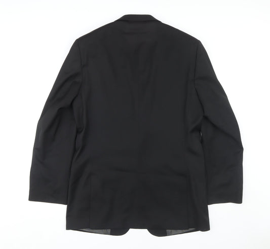Ted Baker Men's Black Blazer, 40R, Formal Jacket