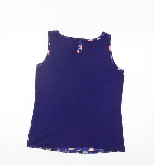 Dunnes Women's Multicoloured Floral Tank Size 10