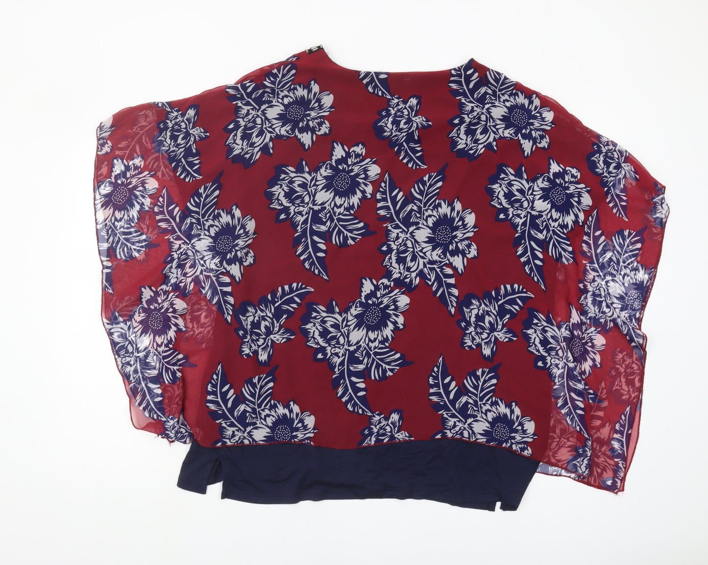 Klass Floral Beaded Women's Multicoloured Top XL