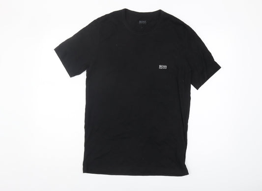 Hugo Boss Men's Black Cotton T-Shirt L