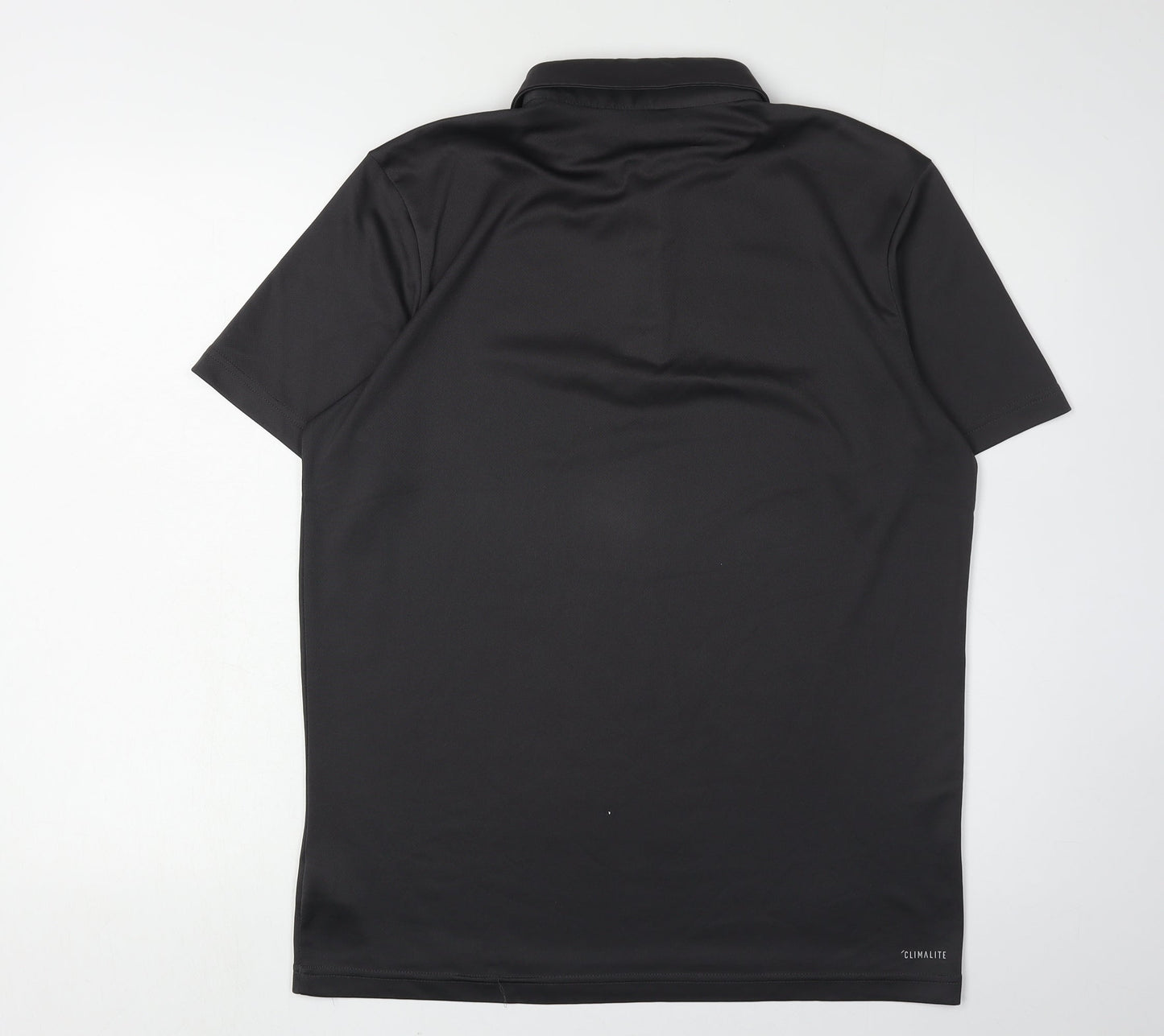 Adidas Men's Black Polo Shirt M Regular Fit Activewear