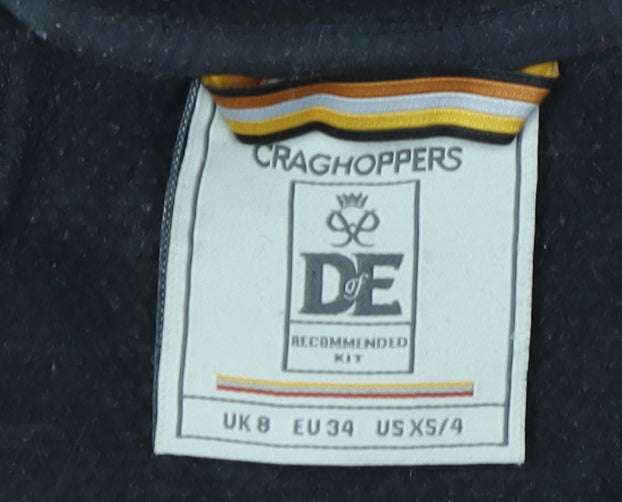 Craghoppers Women's Black Fleece Jacket Size 8