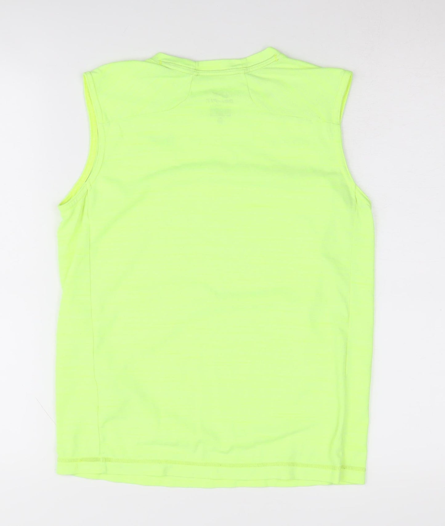 Nike Unisex Green Athletic Tank - L, Breathable Activewear