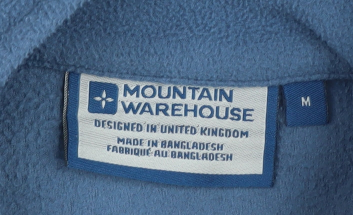 Mountain Warehouse Men's Blue Fleece Pullover M