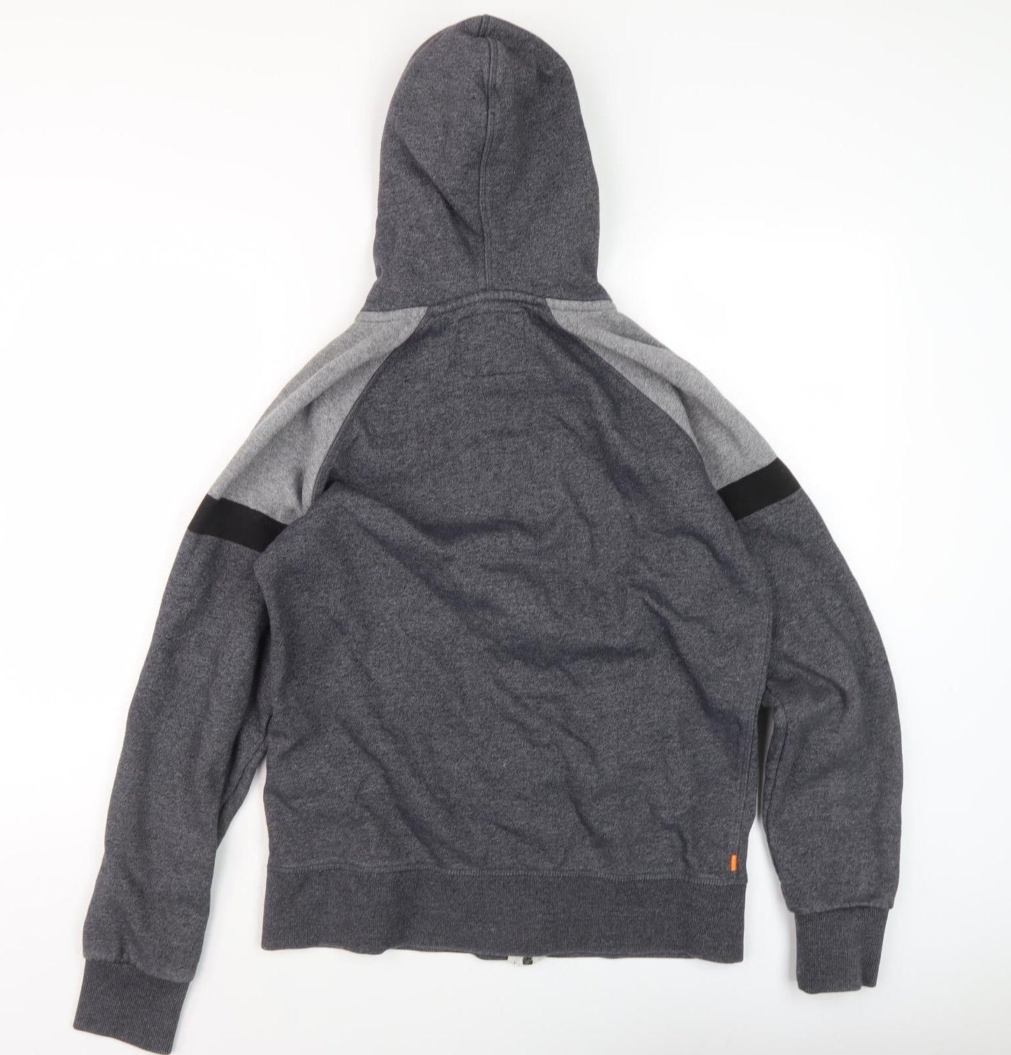 Superdry Men's Grey Full Zip Hoodie L