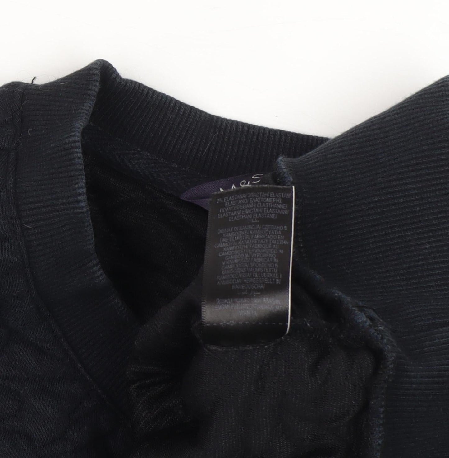 Marks and Spencer Women's Black Pullover Sweatshirt Size 16