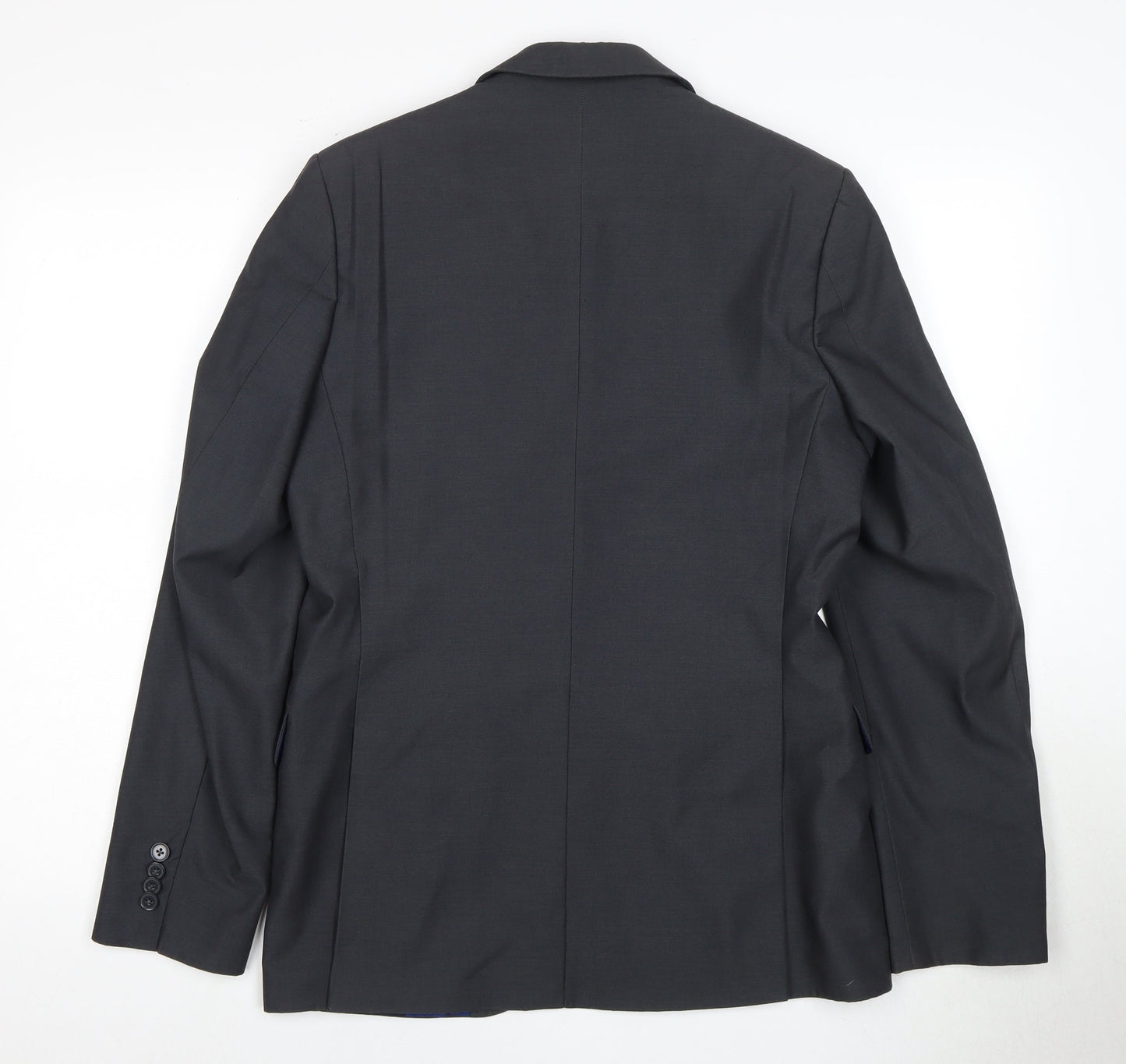 Daniel Hechter Men's Grey Blazer, 46 Regular Fit