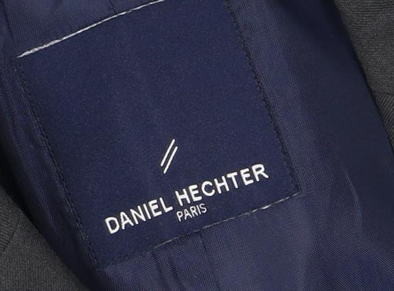 Daniel Hechter Men's Grey Blazer, 46 Regular Fit