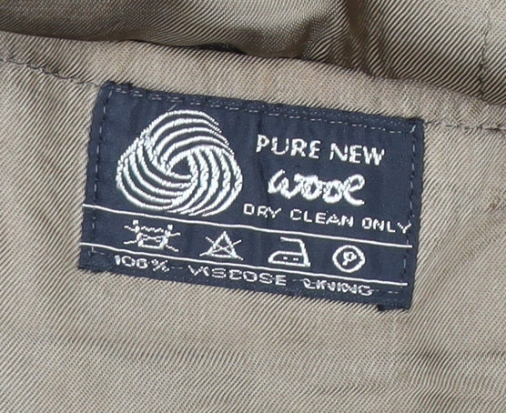 Dunn & Co Men's Brown Wool Blazer Size 44