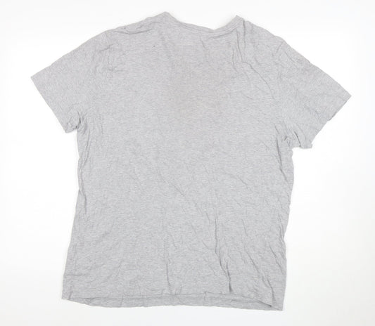 Reebok Men's Grey XL Short Sleeve T-Shirt