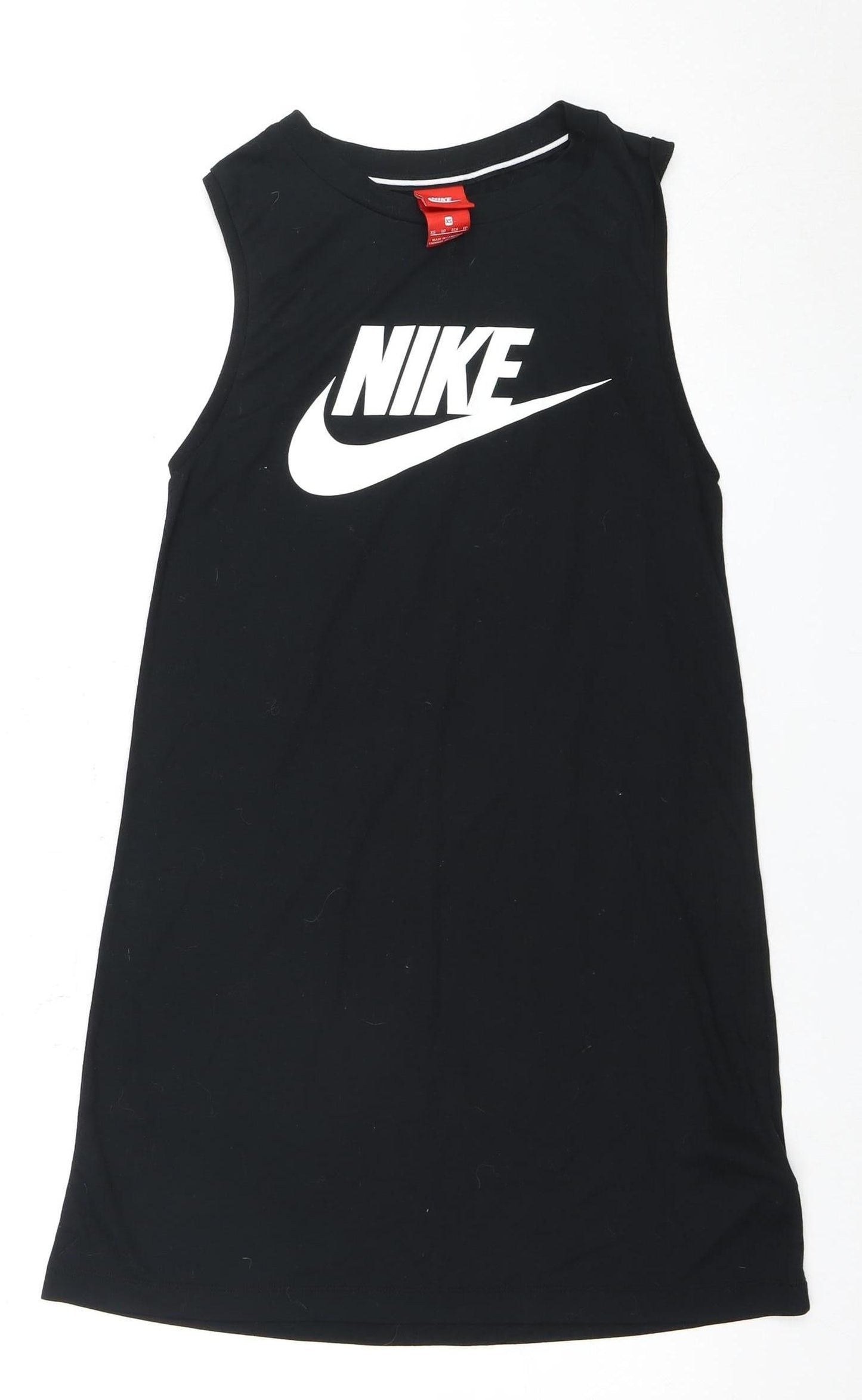 Nike Women's Black XS Casual Logo Tank Dress