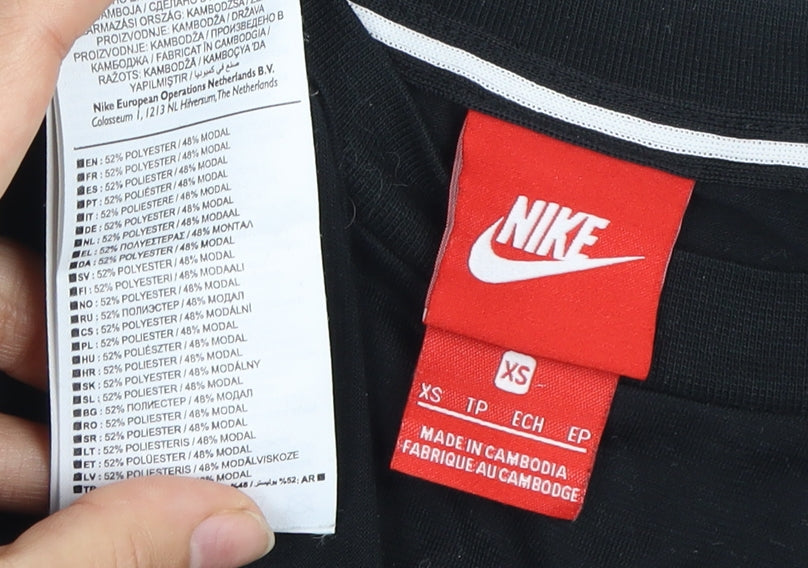 Nike Women's Black XS Casual Logo Tank Dress