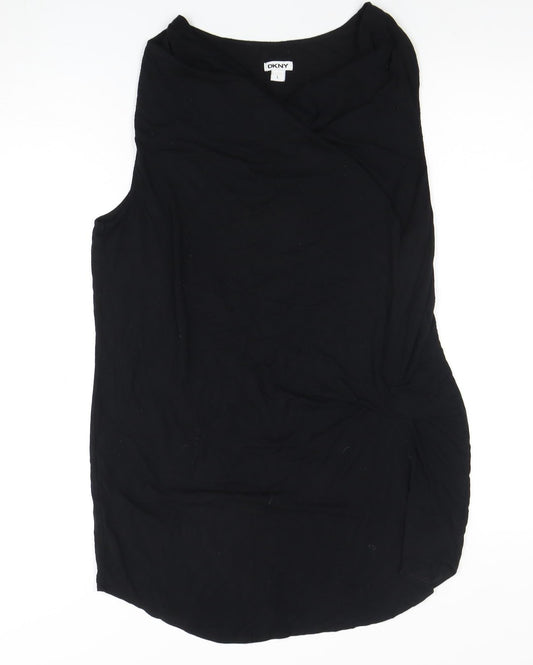 DKNY Women's Black Dress Size L Regular