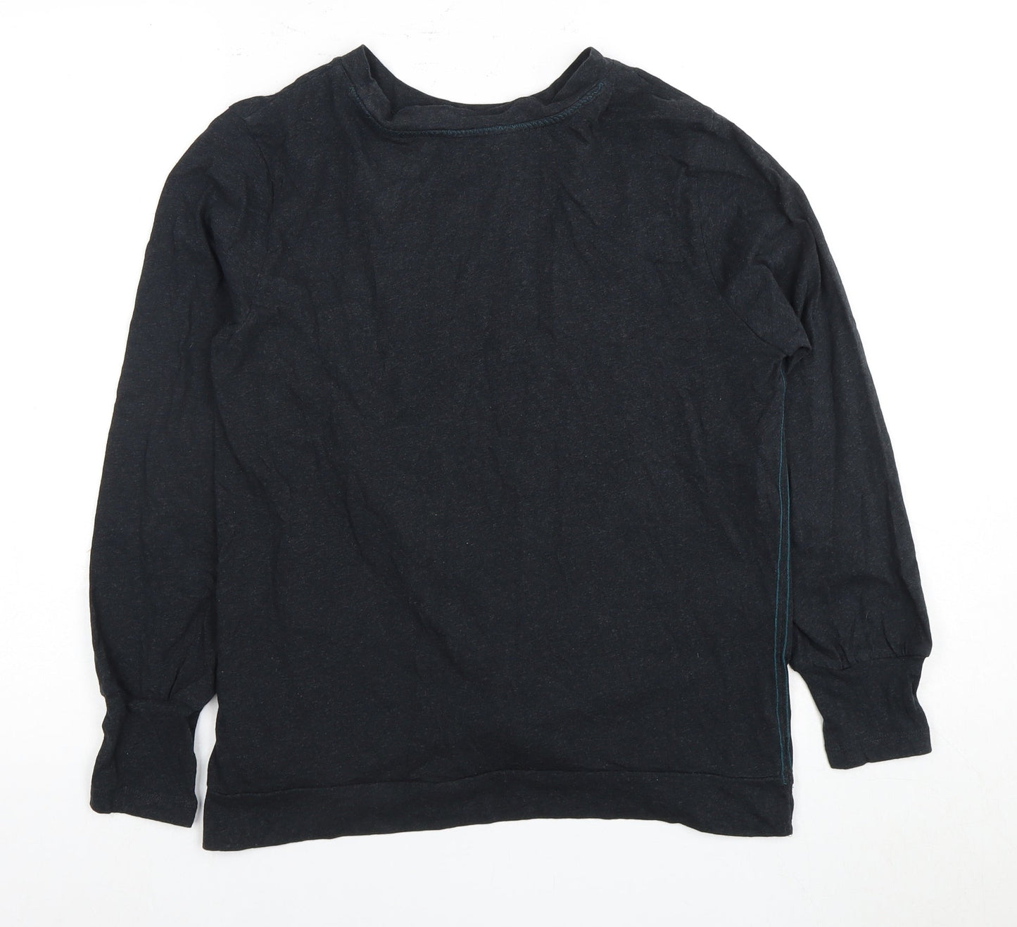 White Stuff Women's Black Long Sleeve Top Size 10