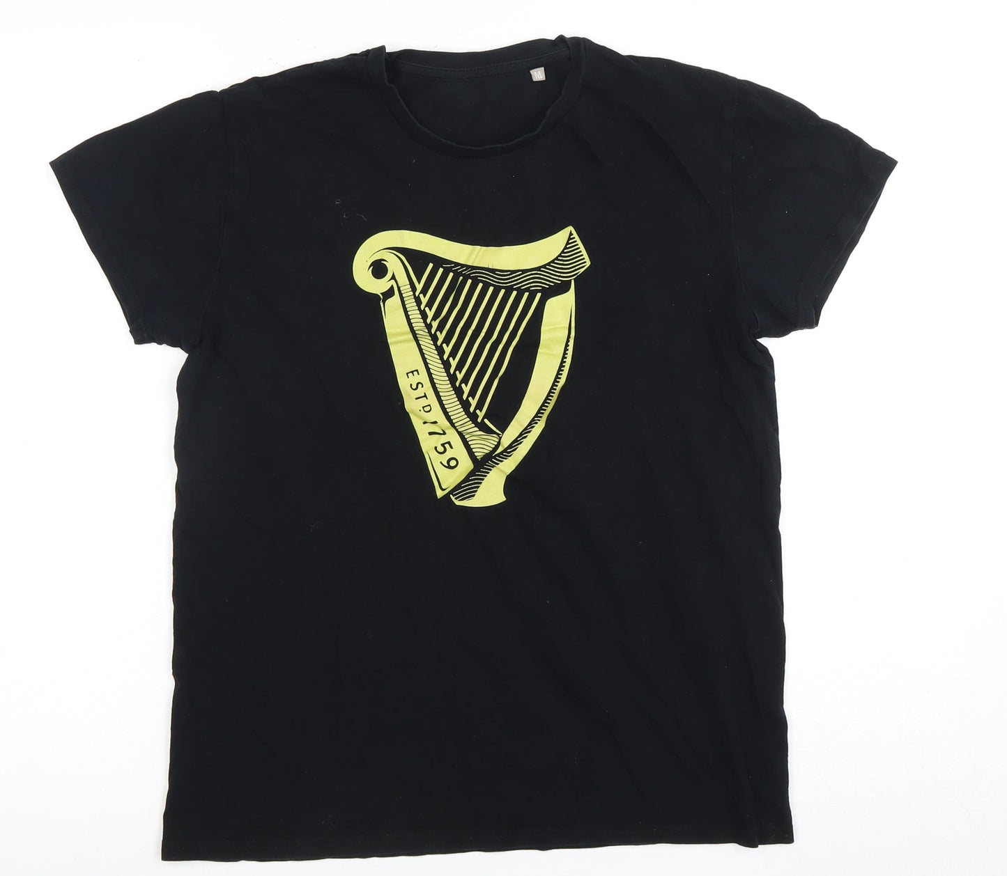 Guinness Men's Black M Medium Logo Graphic T-Shirt