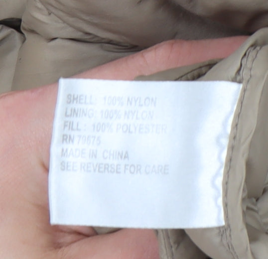Michael Kors Women’s Beige Puffer Jacket M