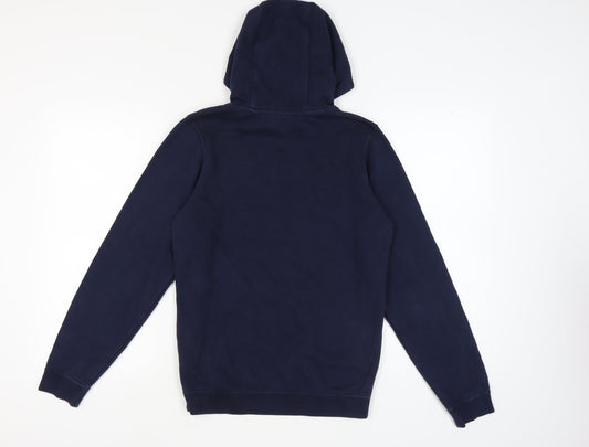 Nike Men's Blue XS Pullover Hoodie with Logo