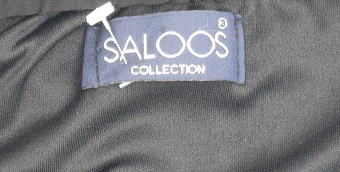 Saloos Women's Black Skirt, Size M, Polyester Blend