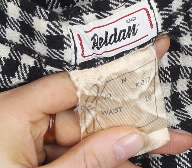 Beldan Women's Check Trousers, Size 28