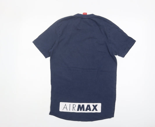 Nike Air Max Blue T-Shirt S Men Teens Unisex Graphic