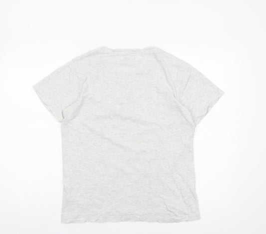 Jack & Jones Unisex Grey T-Shirt M