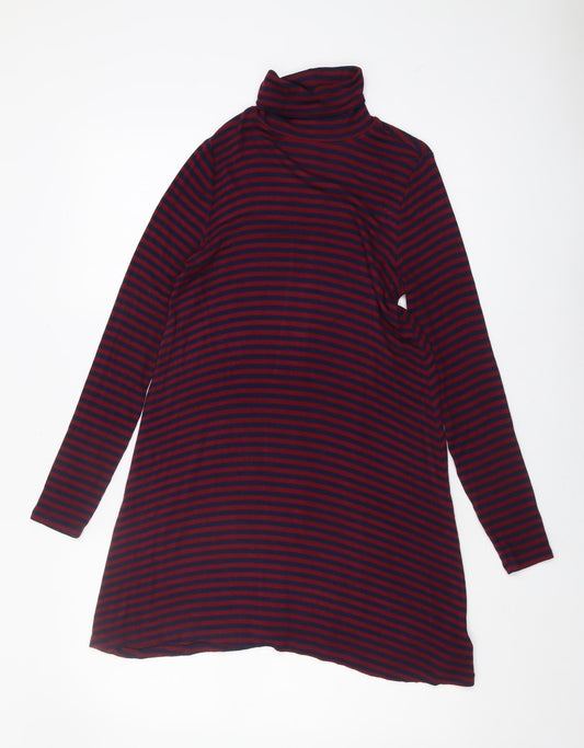 GAP Women's Blue Striped Tunic in Small Petite
