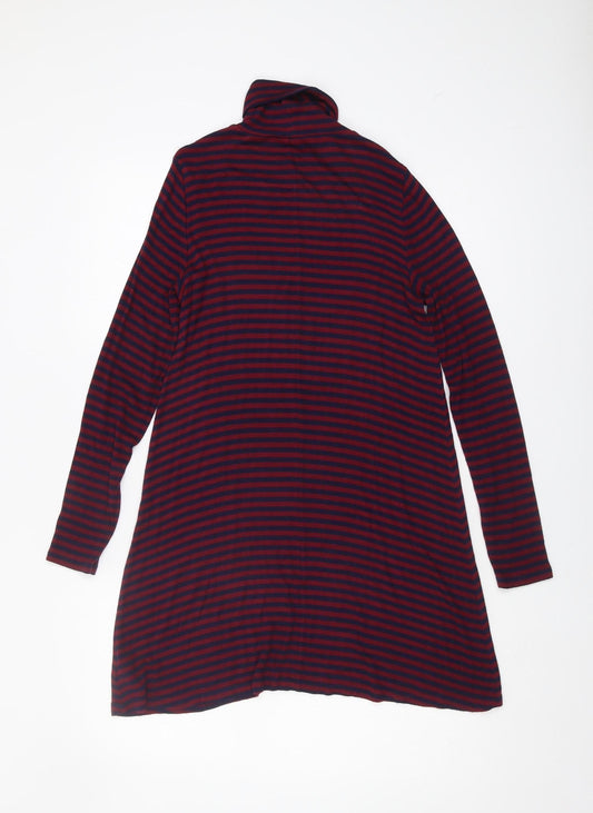 GAP Women's Blue Striped Tunic in Small Petite