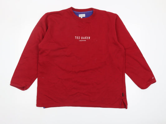 Ted Baker Women's Red Pullover Sweatshirt - Size 2