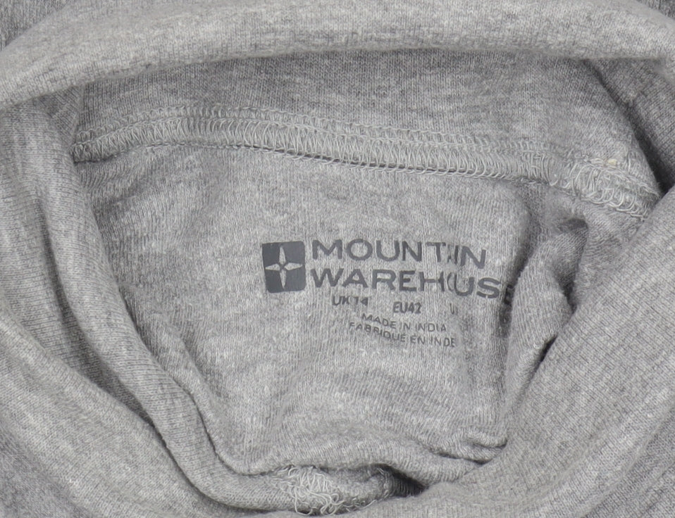 Mountain Warehouse Women's Grey Long Sleeve T-Shirt