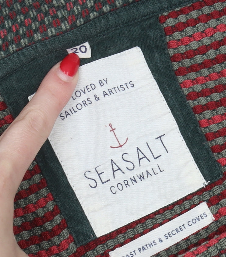 Seasalt Cornwall Women's Multicoloured Striped Pullover, Size 2