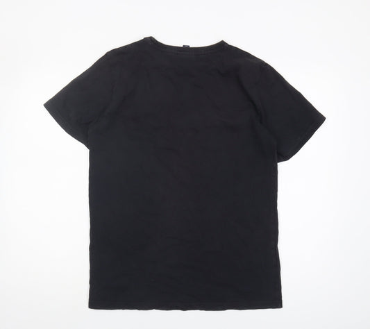 Ellesse Men's Black S T-Shirt with Logo