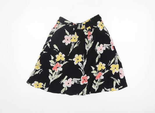 Kimchi Blue Women’s Floral Black Skirt Medium