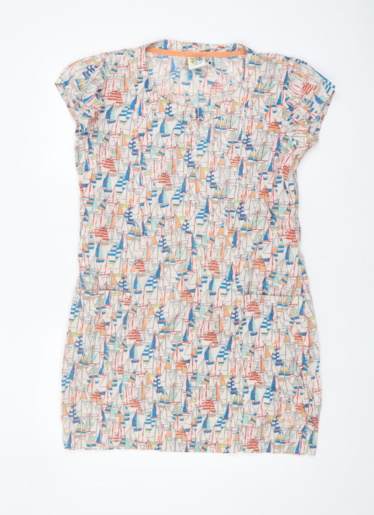 Weird Fish Women's Multicoloured Capri Dress Size 10