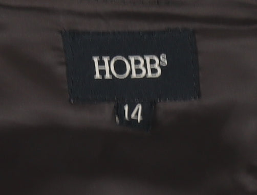Hobbs Women's Black Wool Pencil Skirt Size 14