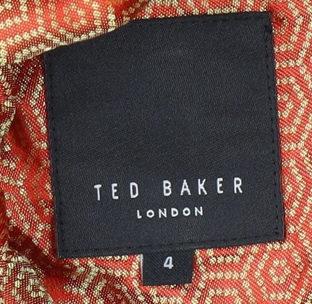 Ted Baker Men's Grey Slim Blazer Jacket Size 4