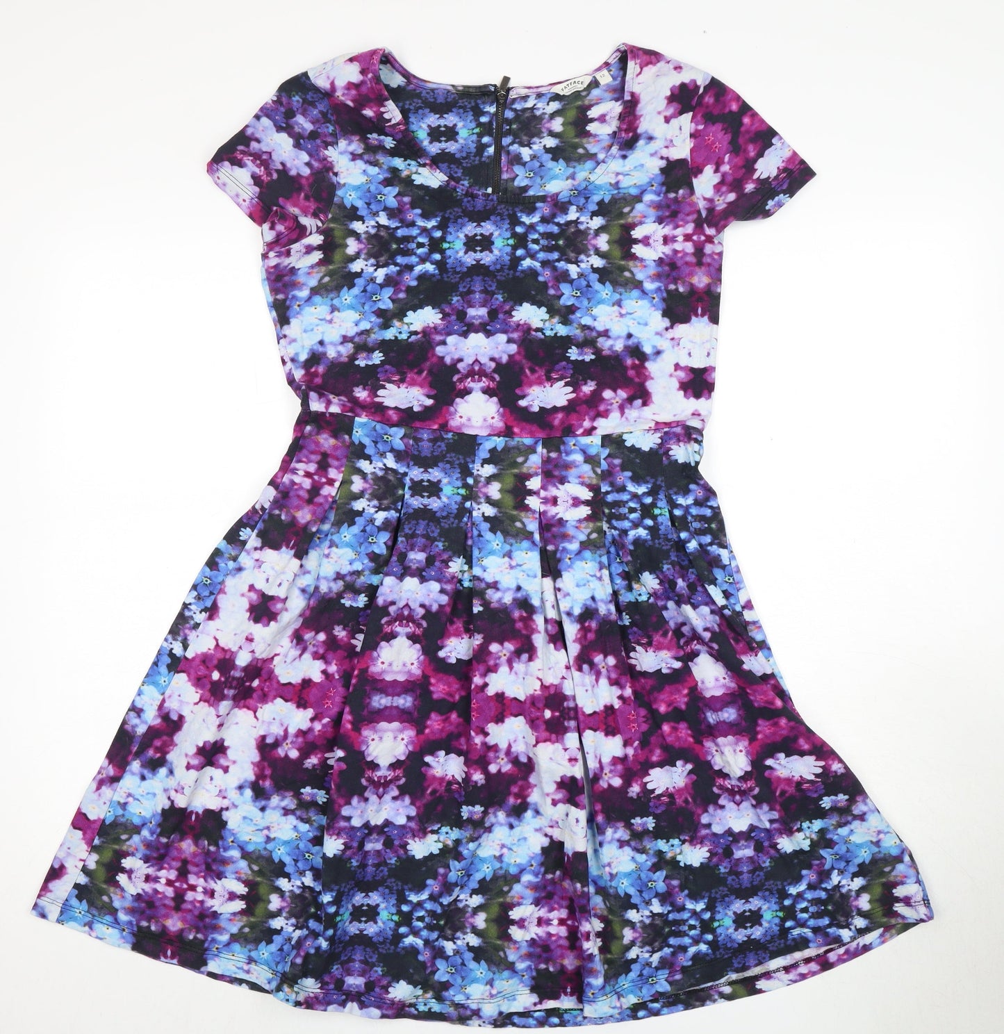 FatFace Women's Multicoloured Fit & Flare Dress, Size 12
