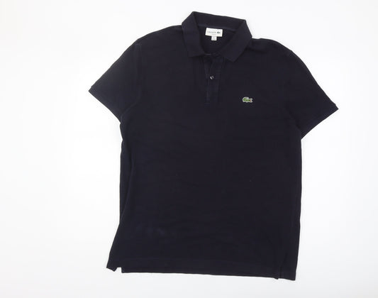 Lacoste Men's Black 2XL Polo Shirt Slim Fit