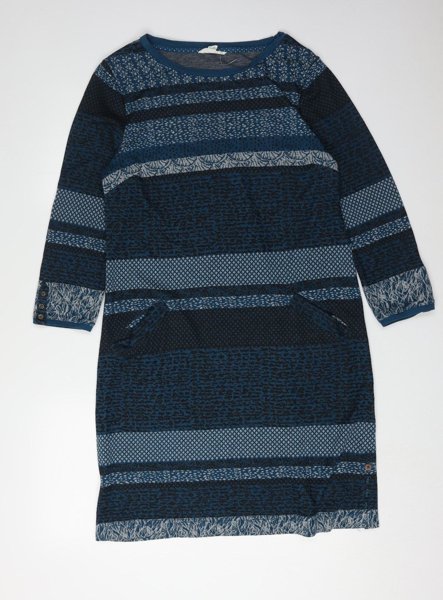 White Stuff Women's Blue Dress Size 14 with Pockets