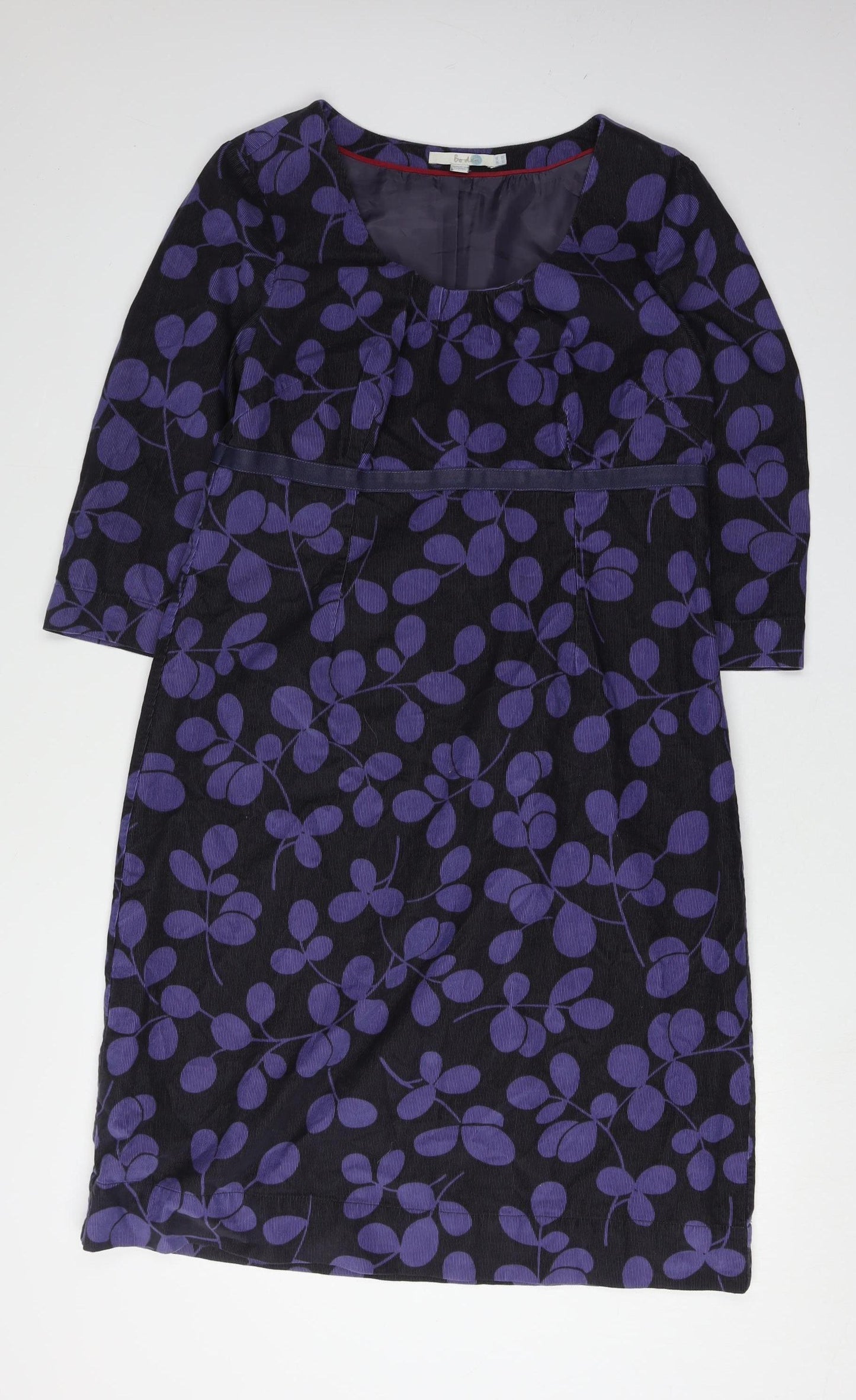 Boden Women's Multicoloured Floral Dress Size 10