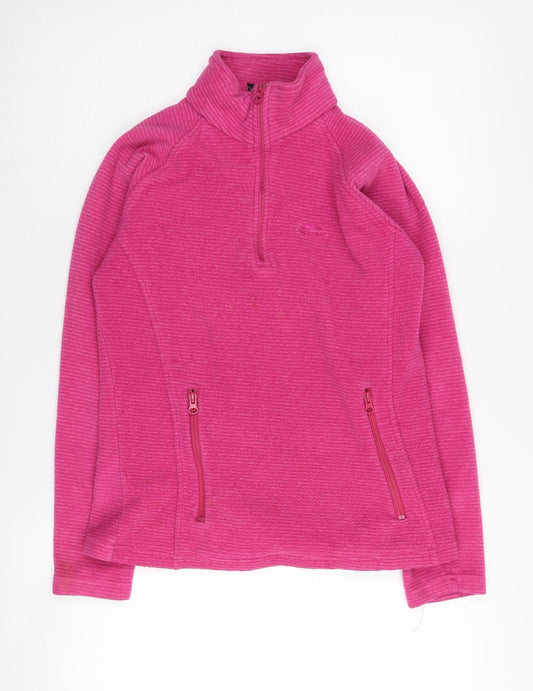 Trespass Pink Fleece Women’s Jacket S Casual