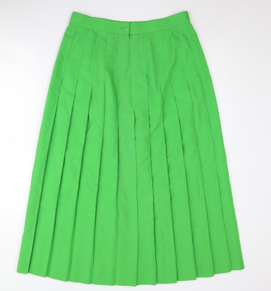 Profiles Classics Green Pleated Skirt UK 16