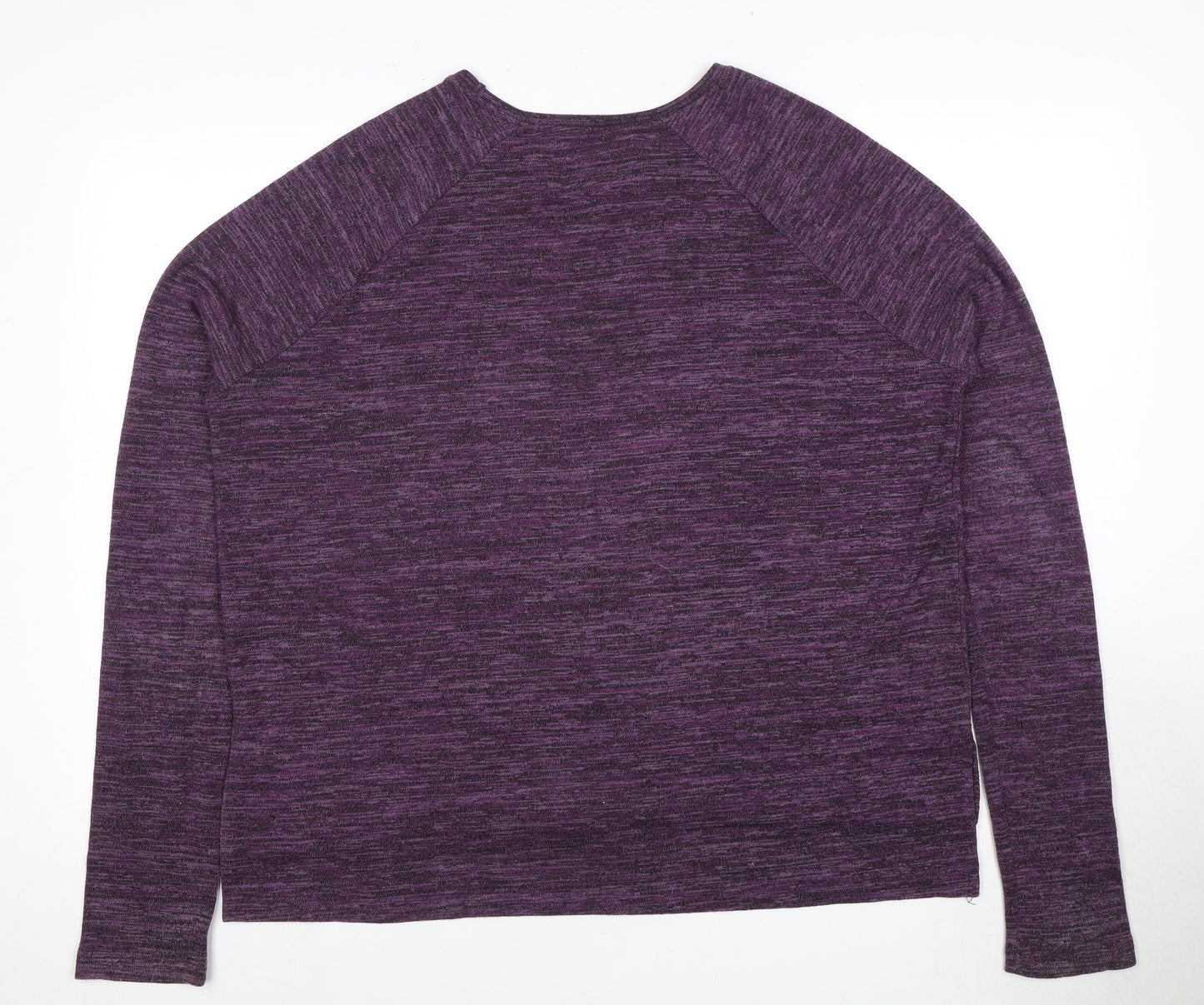 Superdry Unisex Purple Jersey T-Shirt M