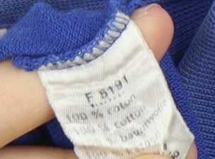 Lacoste Men's Blue Polo Shirt, Size L, Short Sleeve