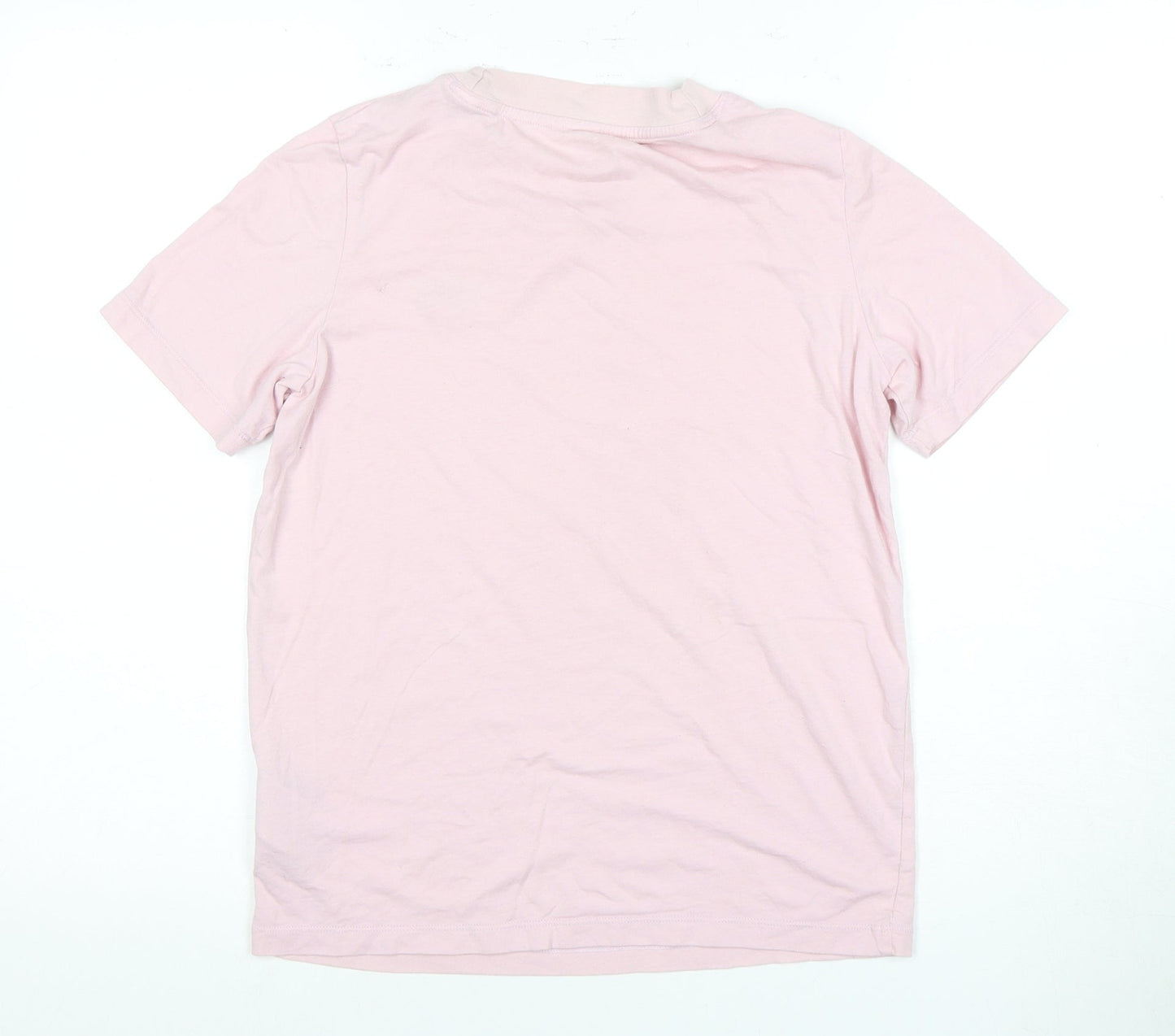 Reebok Pink Unisex T-Shirt S - Stylish Cotton Tee
