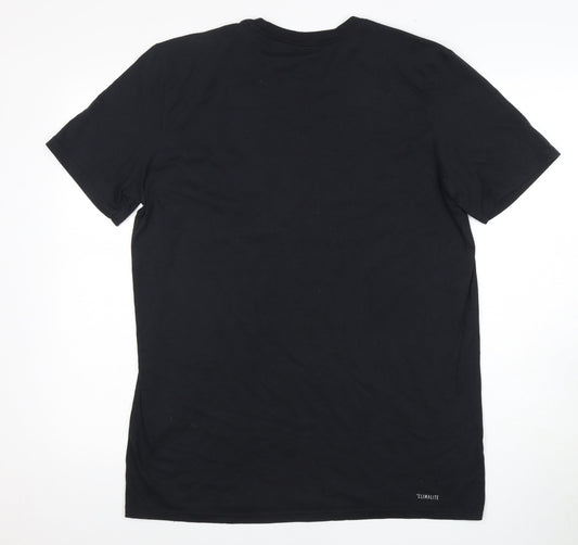 Adidas Men’s Black Performance T-Shirt L