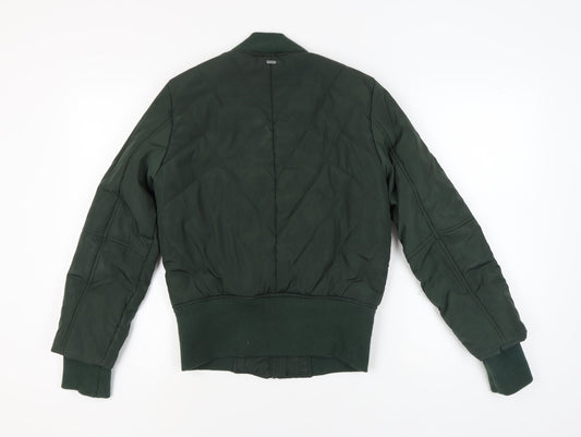 Wrangler Men's Green Bomber Jacket M Slim Fit