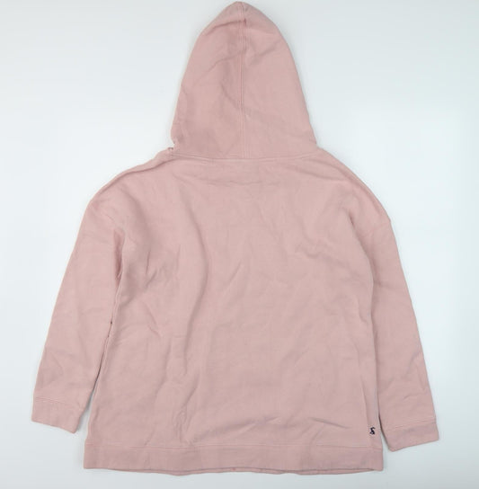 Joules Women's Pink Pullover Hoodie Size 14